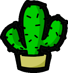 a cactus.